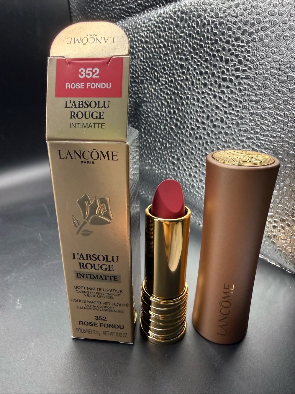 Lancôme L'Absolu Rouge Intimatte Lipstick - Rose Fondu (352)